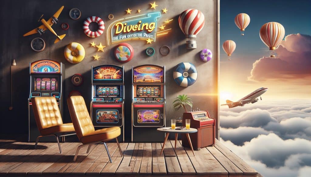 Igranje na automatima inspiriranim retro dizajnom