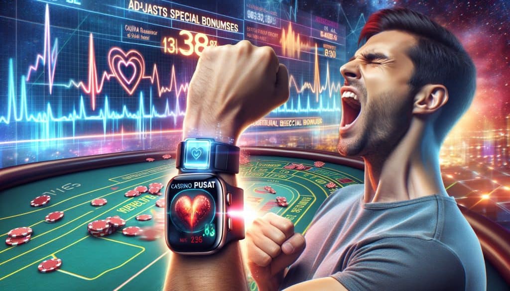 Casino koji mjeri broj otkucaja srca putem pametnog sata Casino koji mjeri broj otkucaja srca putem pametnog sata