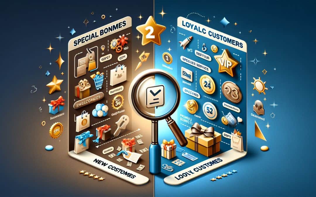 Kako se razlikuju bonusi za nove i postojeće korisnike