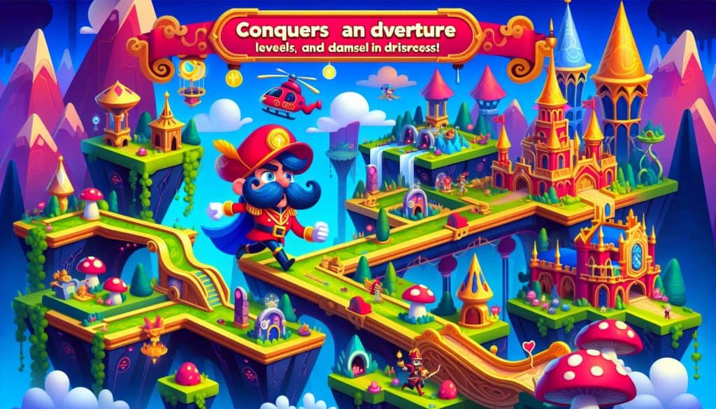 Igre koje sadrže razine kao u platformskim igrama