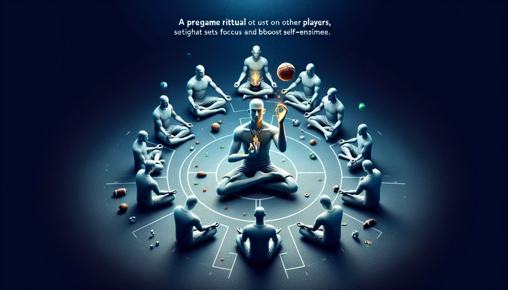 Jesi li stvorio vlastiti ritual prije igre?